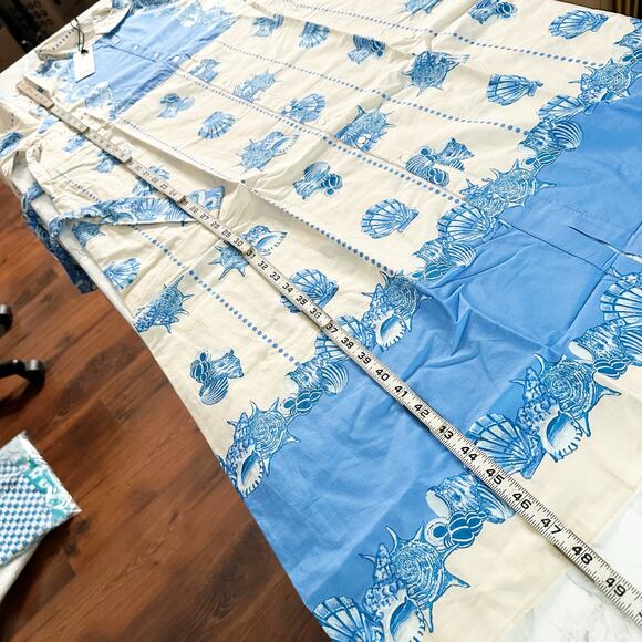 Celina Moon X Anthro Shell Print Tie Waist Midi Shirt Dress Women’s Size‎ XL NEW - Picture 15 of 15